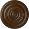Ekena Millwork Carton Smooth Ceiling Medallion (Fits Canopies up to 9 1/8"), 29 1/8"OD x 1 1/2"P, Root Beer Crackle CM29CARBC - alternate 1